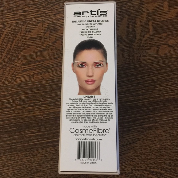 Artis Linear 1 Eye Makeup Brush - Picture 2 of 2